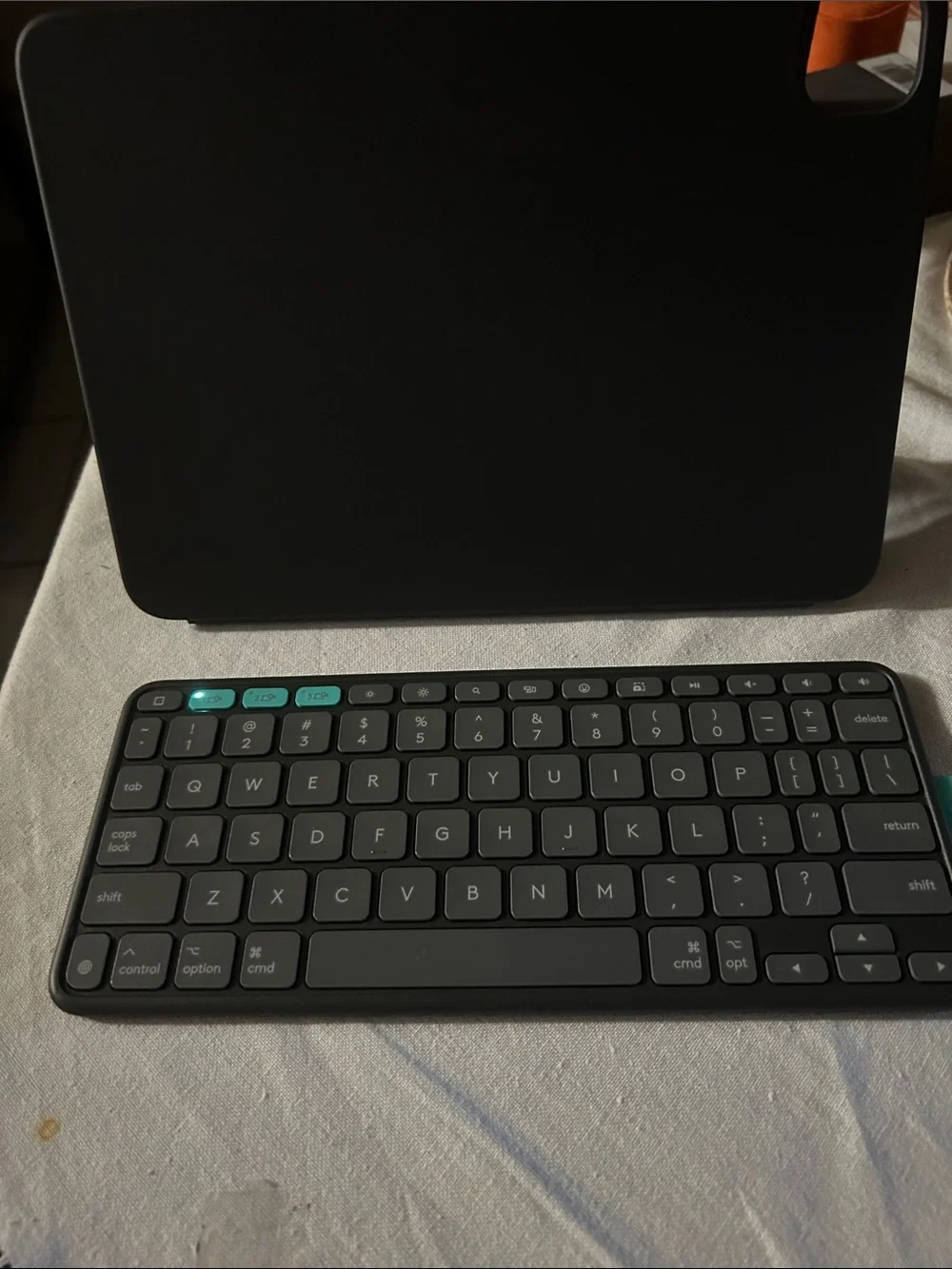 Logitech Keyboard Case for 11-inch iPad - Black with Teal Accent